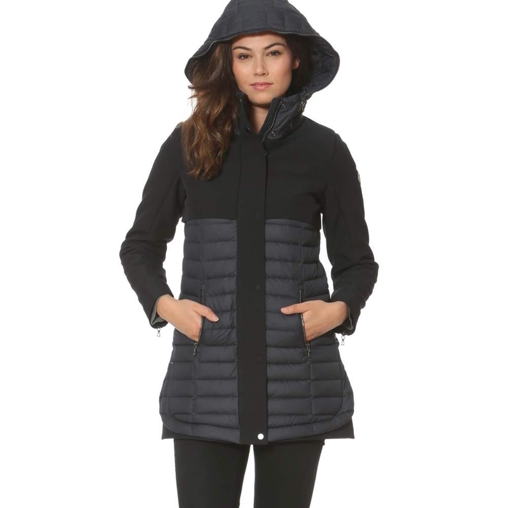 Ciao Milano Flora Charcoal Medium woman’s coat rain jacket